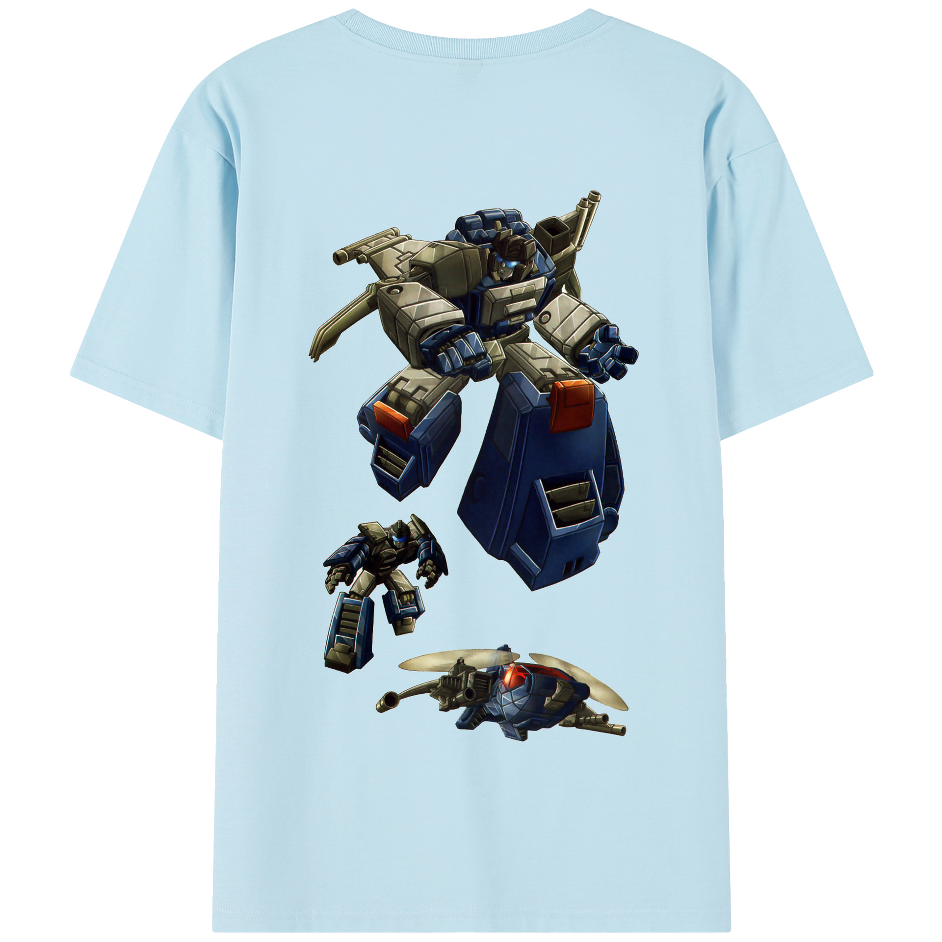 （画像用）  綿100％半袖Tシャツ（背面プリント）